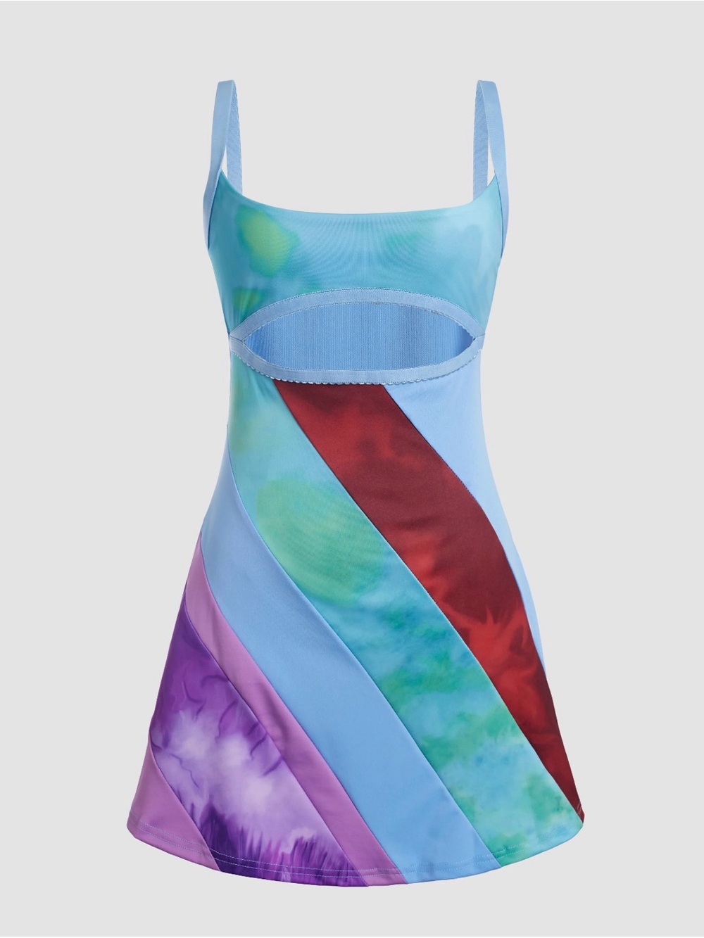 13 GOING ON 30 MULTICOLOR CUT-OUT DRESS